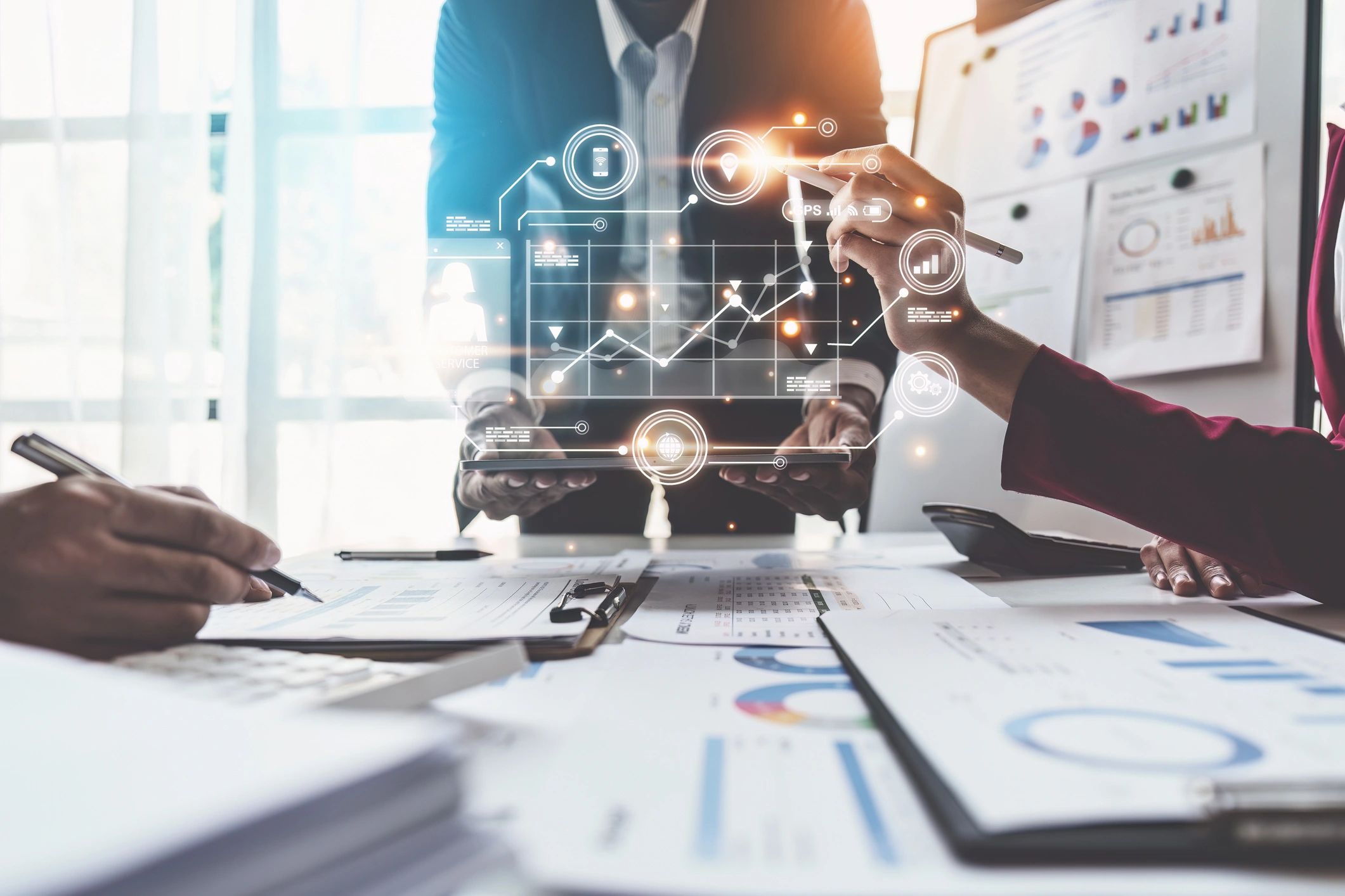 business team digital strategy